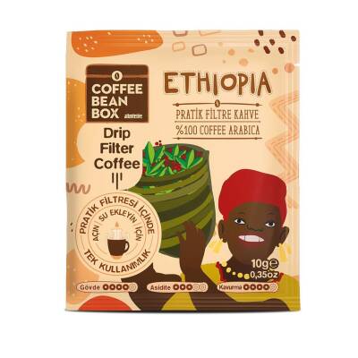 Ethiopia Pratik Filtre Kahve 10 Gr - 1